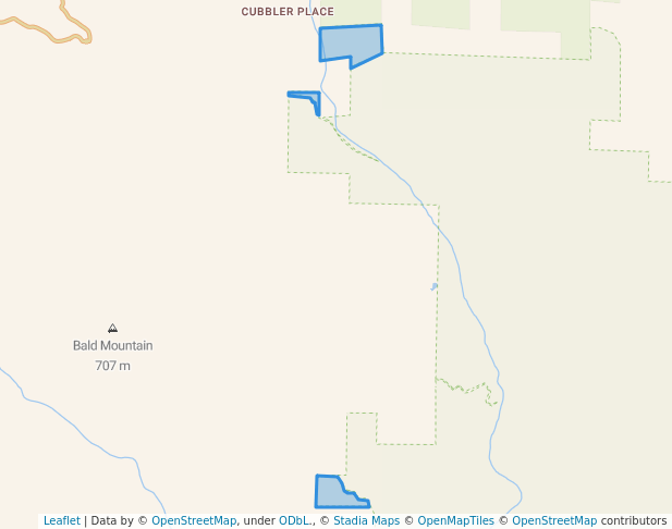 walking in Thatcher Ridge Wilderness Study Area map in Dos Rios