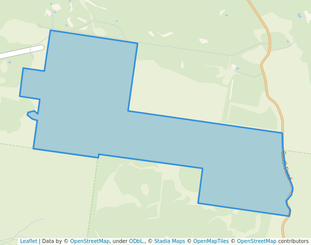walking in Seal Rocks Conservation Area map in Currie