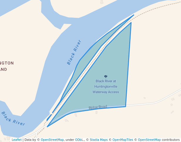 Black River at Huntingtonville Waterway Access