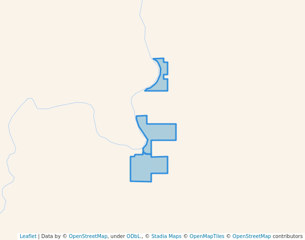 walking in Prairie Coulees Natural Area map in Schuler