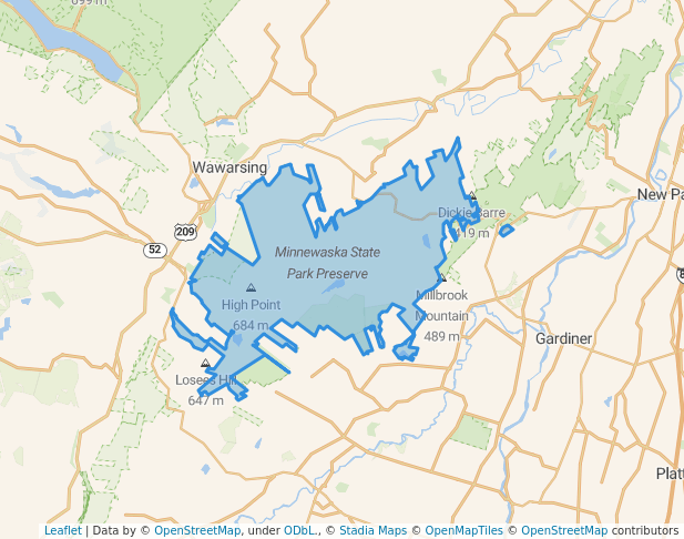 Minnewaska State Park Preserve