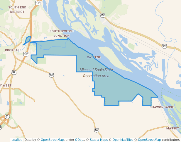 Mines of Spain State Recreation Area