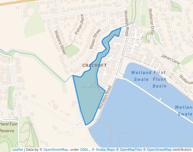 Cashmere Stream Esplanade Reserve