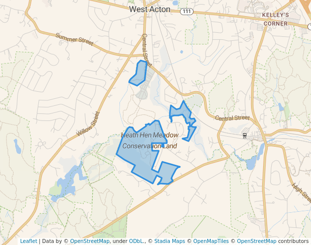 Heath Hen Meadow Conservation Land