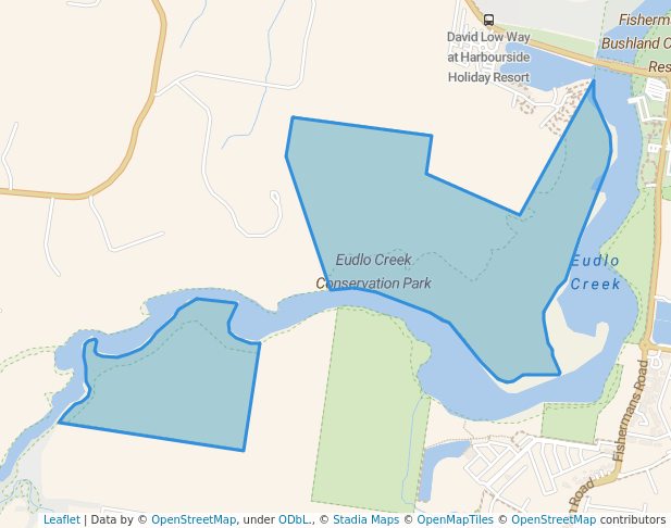 walking in Eudlo Creek Conservation Park map in Sunshine Coast