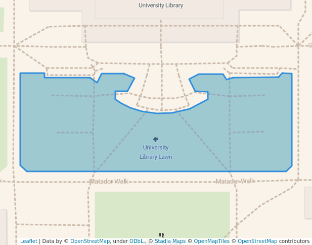 University Library Lawn
