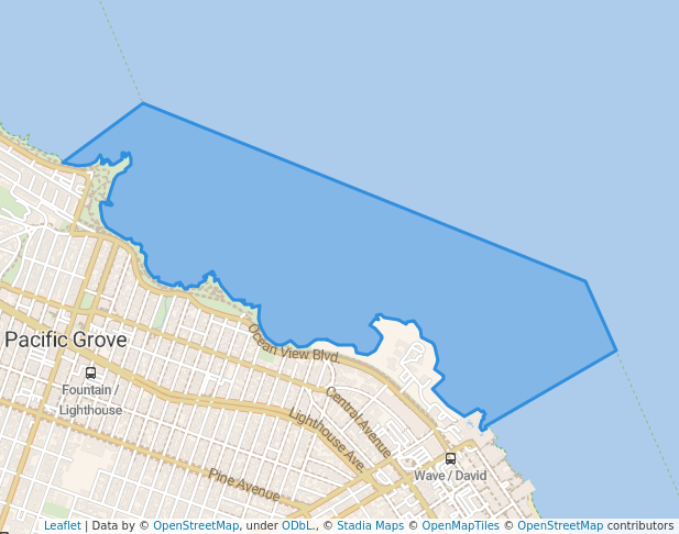 Lovers Point - Julia Platt State Marine Reserve