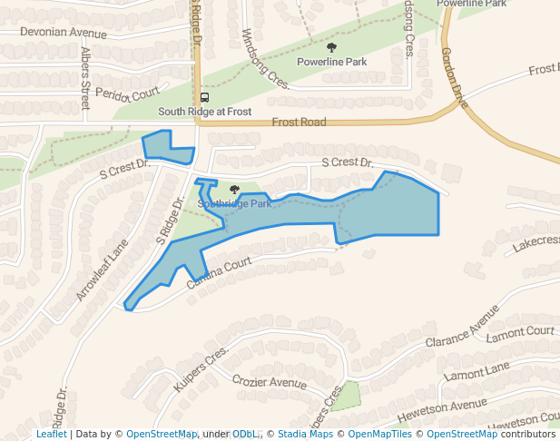 Southridge Detention Pond