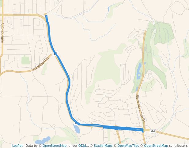 Highway 33 Recreation Corridor