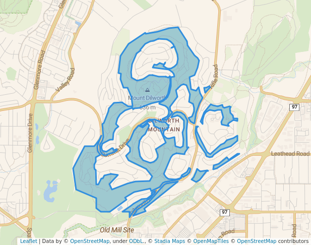 Dilworth Mountain Park