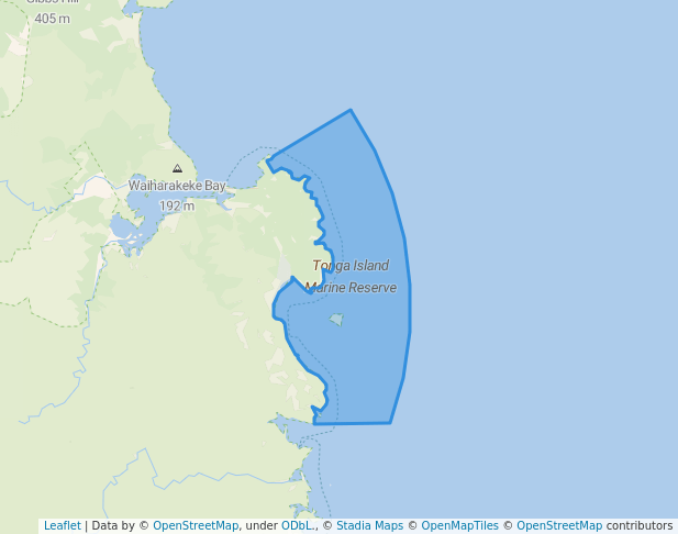 Tonga Island Marine Reserve