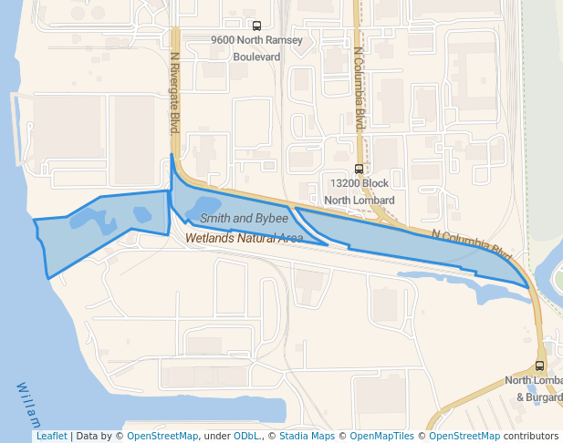 Smith and Bybee Wetlands Natural Area