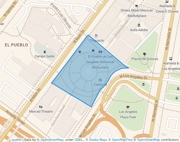 El Pueblo Los Angeles Plaza Historic Park