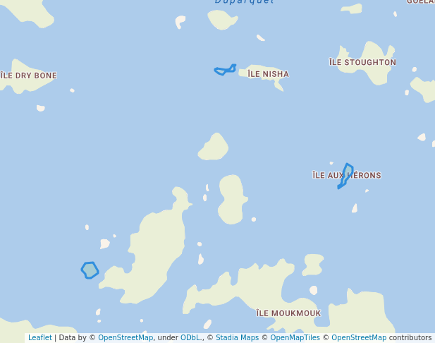 walking in Réserve écologique des Vieux-Arbres map in Dupuy