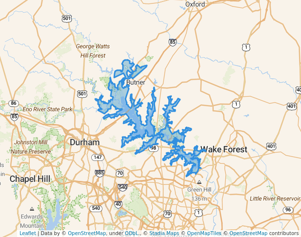 Butner-Falls of Neuse Game Lands