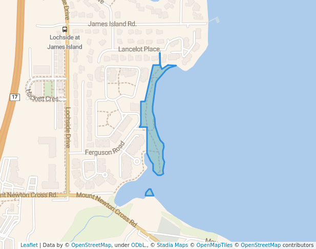 walking in Saanichton Bay Park map in Saanichton