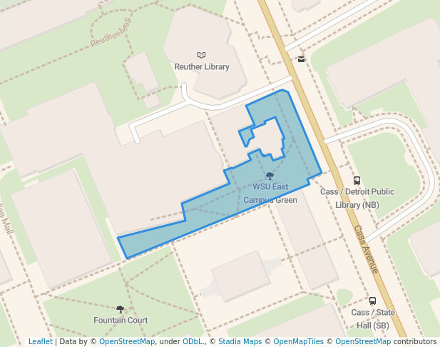 WSU East Campus Green