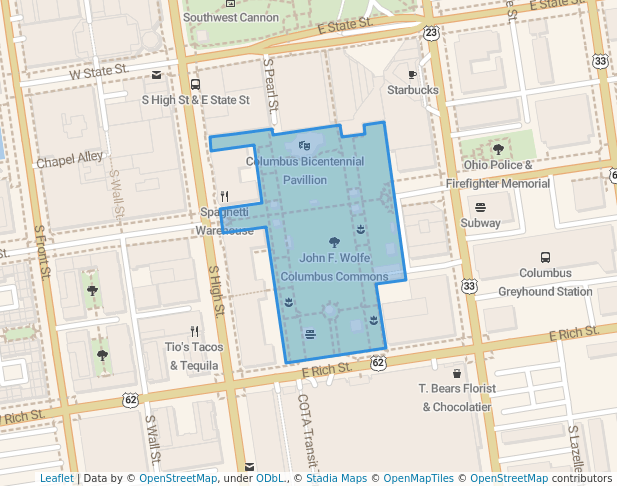John F. Wolfe Columbus Commons