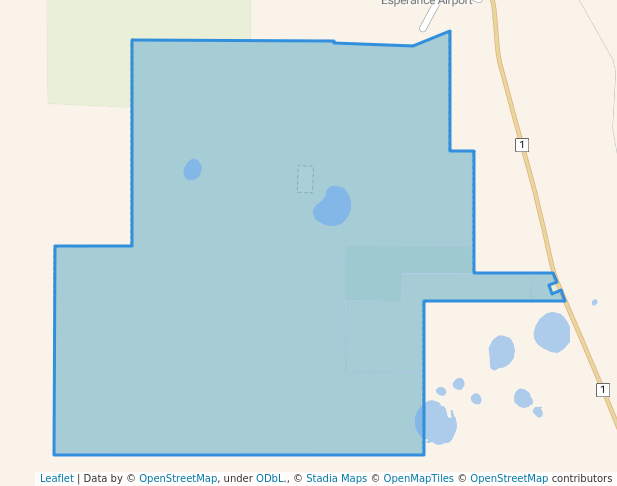walking in Helms Arboretum map in Gibson