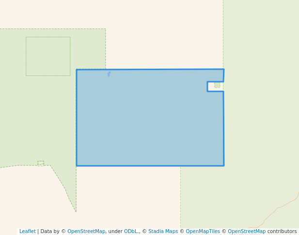 walking in Gibson Desert Nature Reserve map in Gibson Desert South