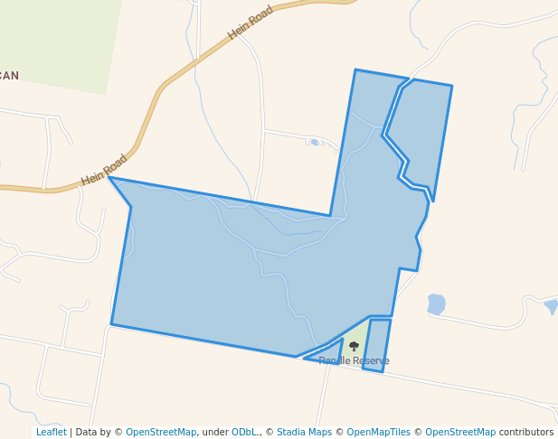 walking in Buccan Conservation Park map in Buccan