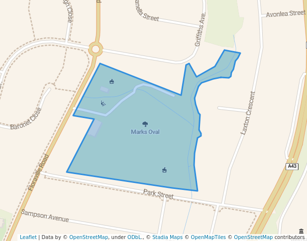 Marks Oval