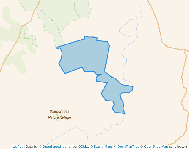 walking in Precipice National Park map in Coorada