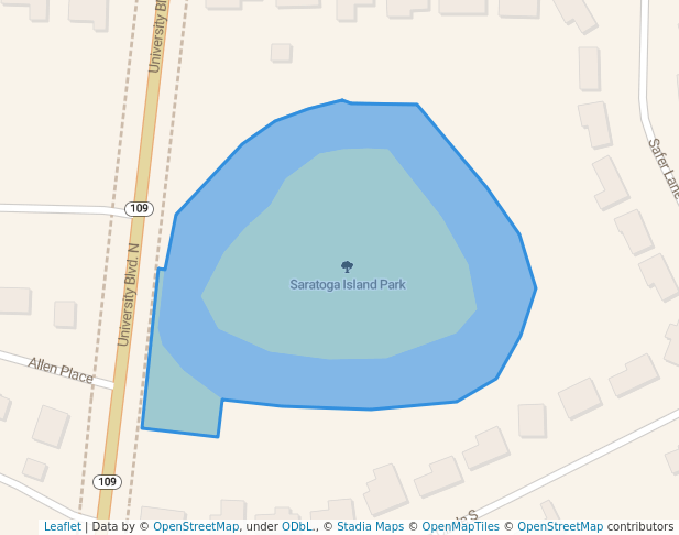 Saratoga Island Park