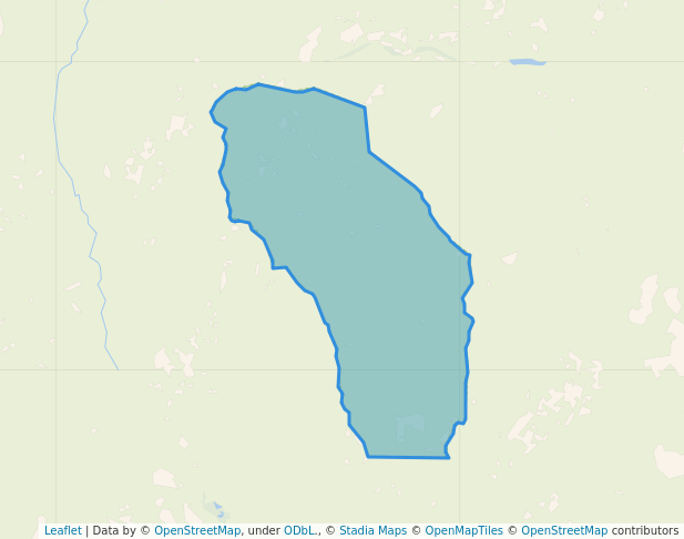 walking in Gilnockie Provincial Park map in Moyie