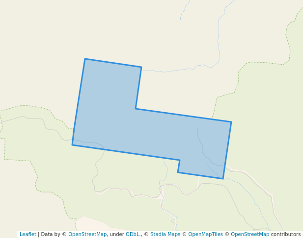 walking in Fairlies Knob National Park map in Teebar