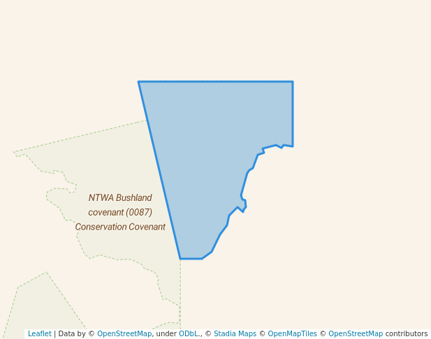 walking in Chereninup Creek Consrvation Reserve map in Ongerup