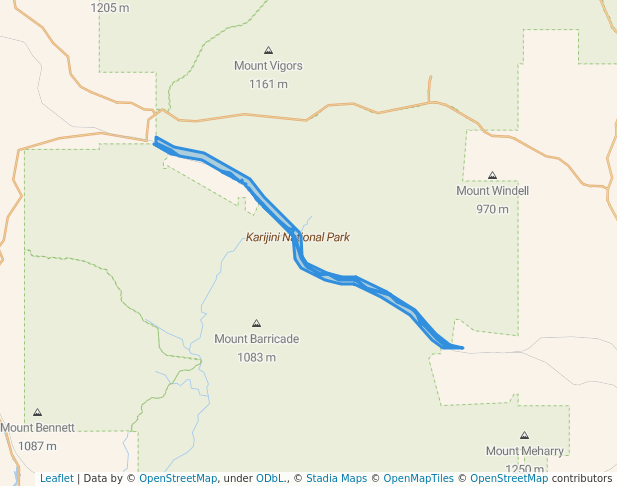 walking in WA41696 Reserve map in Rocklea
