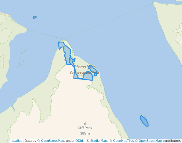 walking in Charon Point Conservation Park map in Stanage