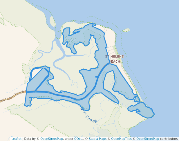 walking in Skull Knob Conservation Park map in Mentmore