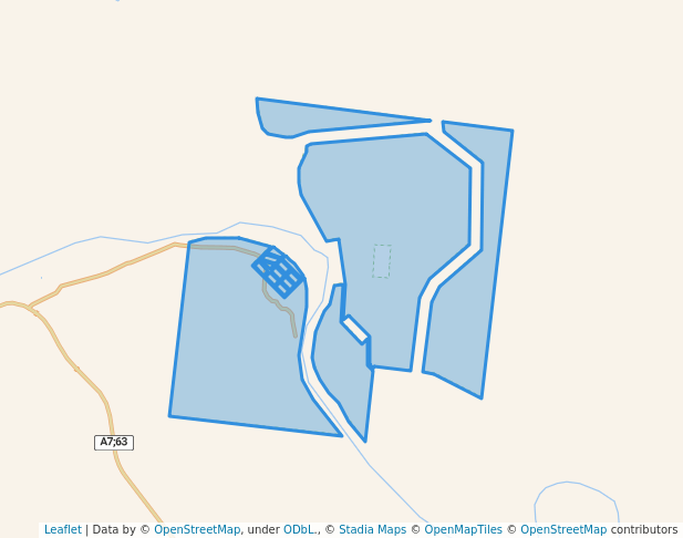 walking in Dalrymple National Park map in Toll