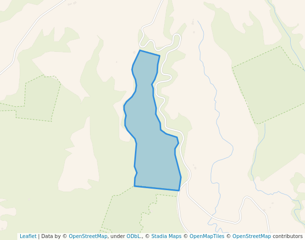 walking in Topaz Road National Park map in Topaz