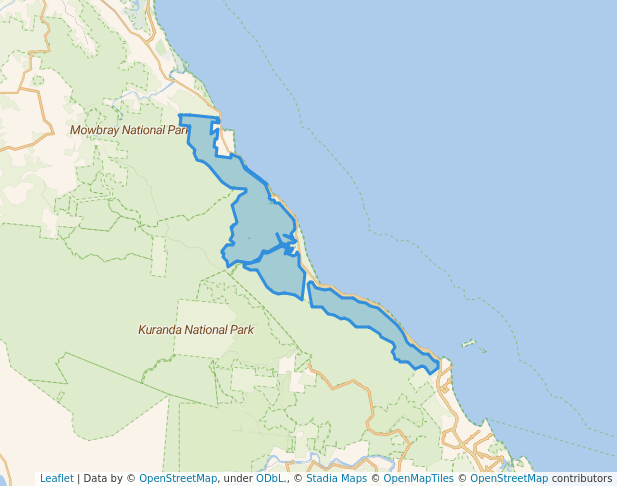 Macalister Range National Park