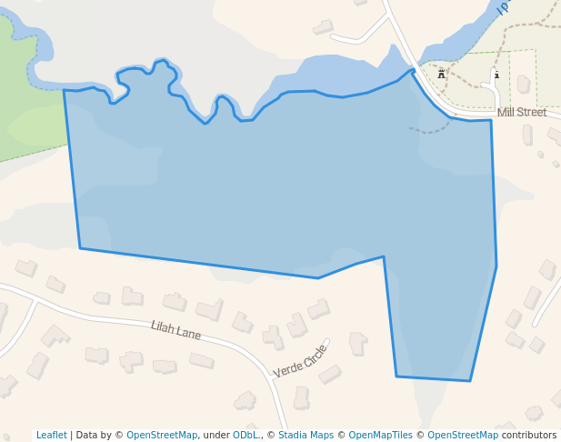 walking in Lob's Pound Mill Site map in Reading