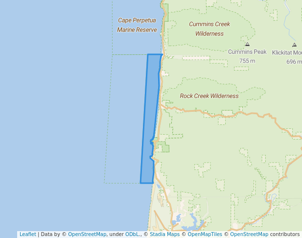 Cape Perpetua Southeast Marine Protected Area