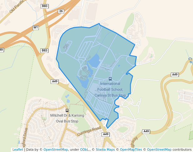 walking in Mt Penang Parklands map in Calga