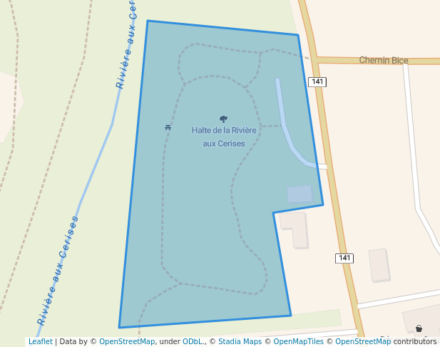 Halte de la Rivière aux Cerises