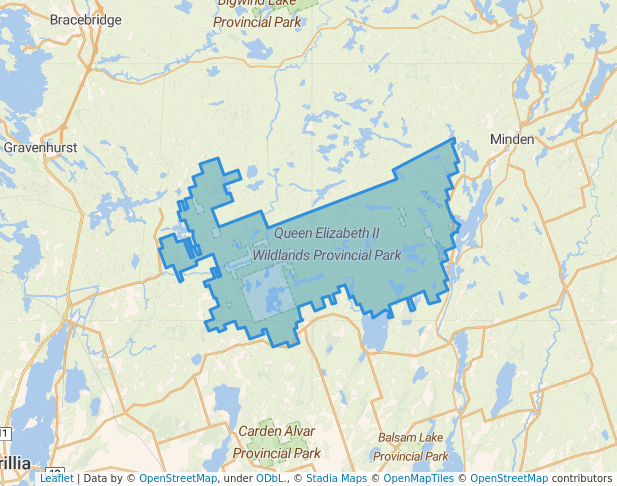 Queen Elizabeth II Wildlands Provincial Park