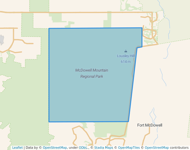 McDowell Mountain Regional Park