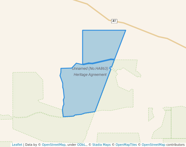 walking in Unnamed (No.HA863) Heritage Agreement map in Cocata