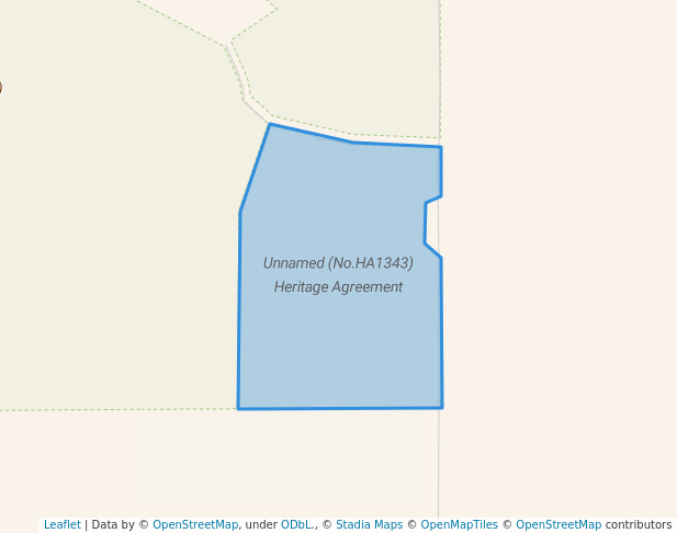 walking in Unnamed (No.HA1343) Heritage Agreement map in Borrika