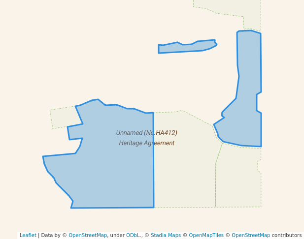 walking in Unnamed (No.HA412) Heritage Agreement map in Borrika