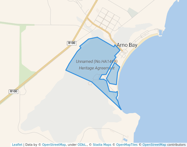 walking in Unnamed (No.HA1469) Heritage Agreement map in Hincks