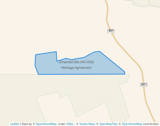 walking in Unnamed (No.HA1006) Heritage Agreement map in Karte