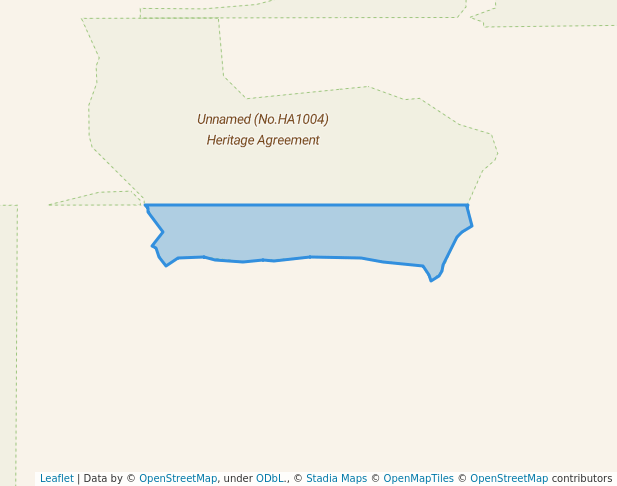 walking in Unnamed (No.HA1031) Heritage Agreement map in Karte