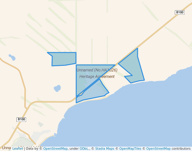 walking in Unnamed (No.HA1026) Heritage Agreement map in Hincks